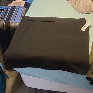 NWT Black Ponte Pencil Shirt